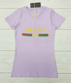 GUCCI Ladies T-Shirt (PURPLE) (S - M - L - XL ) 