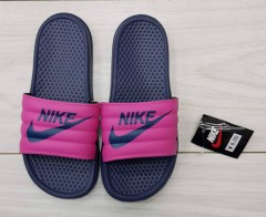 NIKE Ladies Slippers (NAVY - PINK) (35 to 40)