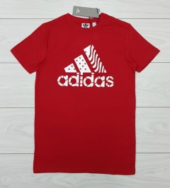 ADIDAS Mens T-Shirt (RED) (S - M - L - XL )