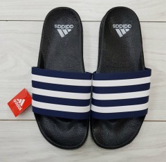 ADIDAS Mens Slippers (BLACK - NAVY) (40 to 44)