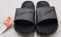 NIKE Mens Slippers (BLACK - GRAY) (40 to 45)