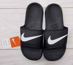 NIKE Mens Slippers (BLACK - WHITE) (40 to 45) 