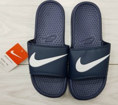 NIKE Mens Slippers (NAVY - WHITE) (40 to 45) 