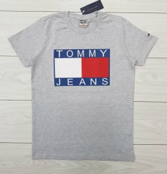 TOMMY - HILFIGER Mens T-Shirt (GRAY) (S - M - L - XL ) 