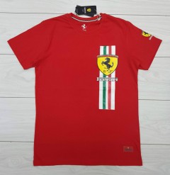 FERRARI Mens T-Shirt (RED) (S - M - L - XL )