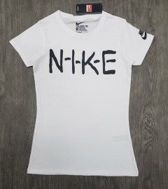 NIKE Ladies T-Shirt (WHITE) (S - M - L - XL ) 