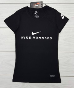 NIKE  Ladies T-Shirt (BLACK) (S - M - L - XL ) 