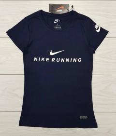 NIKE Ladies T-Shirt (NAVY) (S - M - L - XL )