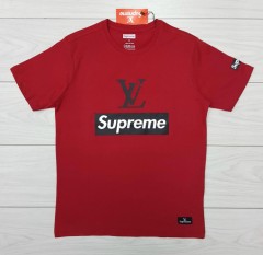 SUPREME Mens T-Shirt (RED) (S - M - L - XL )