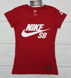 NIKE Ladies T-Shirt (RED) (S - M - L - XL )
