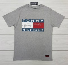 TOMMY - HILFIGER  Mens T-Shirt (GRAY) (S - M - L - XL ) 