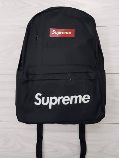 SUPREME Back Pack (BLACK) (Free Size) 