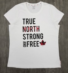 CANADIANA Ladies T-Shirt (WHITE) (1XL - 2XL - 3XL)