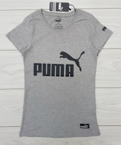 PUMA Ladies T-Shirt (GRAY) (S - M - L - XL ) 