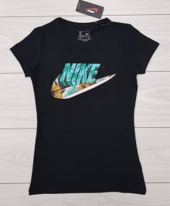 NIKE Ladies T-Shirt (BLACK) (S - M - L - XL ) 