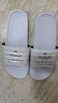 ADIDAS Ladies Slippers (WHITE) (36 to 41)