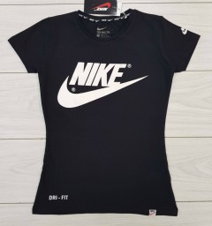 NIKE Ladies T-Shirt (BLACK) (S - M - L - XL ) 