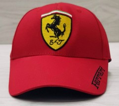 FERRARI Ladies Cap (RED) (ARSH) (Free Size) 