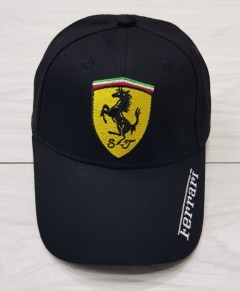 FERRARI Ladies Cap (BLACK) (ARSH) (Free Size) 