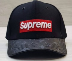 SUPREME Ladies Cap (BLACK - RED) (ARSH) (Free Size)