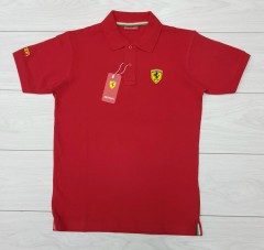 FERRARI Mens T-Shirt (RED) (S - M - L - XL )