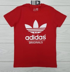 ADIDAS Mens T-Shirt (RED) (S - M - L - XL )