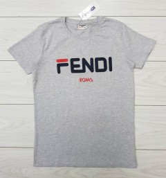FENDI Mens T-Shirt (GRAY) (S - M - L - XL )