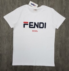FENDI Mens T-Shirt (WHITE) (S - M - L - XL )
