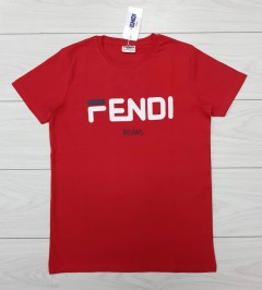 FENDI Mens T-Shirt (RED) (S - M - L - XL )