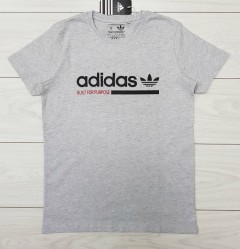 ADIDAS Mens T-Shirt (GRAY) (S - M - L - XL )