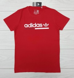 ADIDAS Mens T-Shirt (RED) (S - M - L - XL )