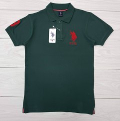 U.S.POLO ASSN Mens Polo Shirt (GREEN) (S - M - L - XL )