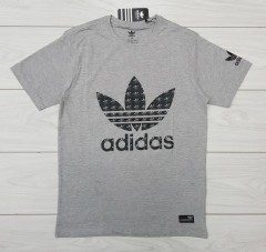 ADIDAS Mens T-Shirt (GRAY) (S - M - L - XL )