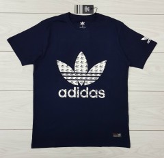 ADIDAS Mens T-Shirt (NAVY) (S - M - L - XL )