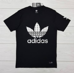 ADIDAS Mens T-Shirt (BLACK) (S - M - L - XL )