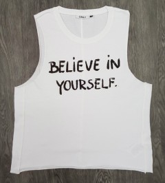 ONLY Ladies Top (WHITE) (L) 
