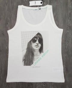 ONLY Ladies Top (WHITE) (L)