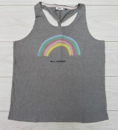 ONLY Ladies T-Shirt (GRAY) (XL) 