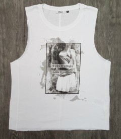 ONLY Ladies Top (WHITE) (M)