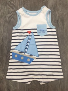 PM Boys Juniors Romper (PM) (1 to 6 Months) 