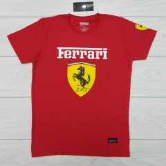 FERRARI Mens T-Shirt (RED) (S - M - L - XL )