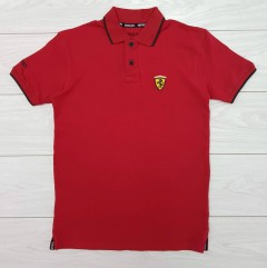 FERRARI Mens T-Shirt (RED) (M - L - XL)