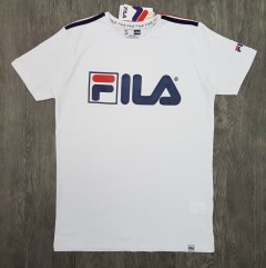 FILA Mens T-Shirt (WHITE) (S - M - L - XL )