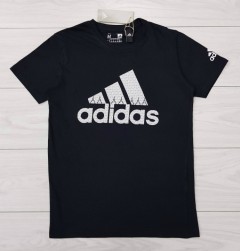 ADIDAS Mens T-Shirt (BLACK) (S - M - L - XL )