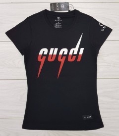 GUCCI Ladies T-Shirt (BLACK) (S - M - L - XL)