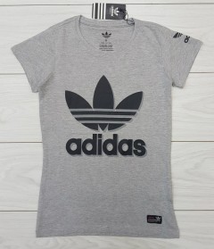 ADIDAS Ladies T-Shirt (GRAY) (S - M - L - XL)