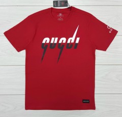 GUCCI Mens T-Shirt (RED) (S - M - L - XL )