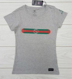 GUCCI Ladies T-Shirt (GRAY) (S - M - L - XL)