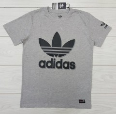 ADIDAS Mens T-Shirt (GRAY) (S - M - L - XL )