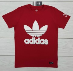 ADIDAS Mens T-Shirt (RED) (S - M - L - XL )